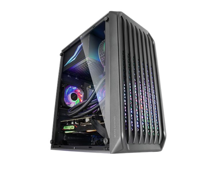 CAJA MICROATX MC-S2 NEGRO MARS GAMING