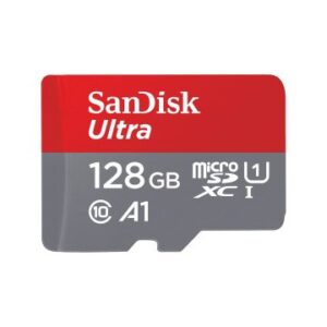 MEMORIA SD MICRO 128GB SanDisk Ultra® microSDXC + SD Adapter 100MB/s Class 10 UHS-I SDSQUNR-128G-GN3