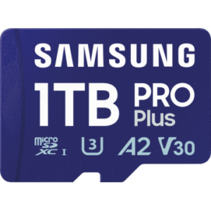 MEMORIA SD MICRO 1TB SAMSUNG SDXC PRO PLUS CLASE V30 CON ADAPTADOR A SD MB-MD1T0SA/EU