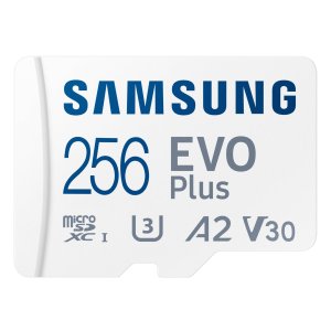 MEMORIA SD MICRO 256GB SAMSUNG SDXC EVO PLUS CLASE 10 CON ADAPTADOR A SD MB-MC256SA/EU