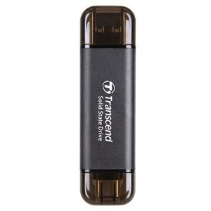 MEMORIA USB-C/USB-A 512GB TRANSCEND SSD USB 10Gbps (ESCRITURA 950MB/s) TS512GESD310C