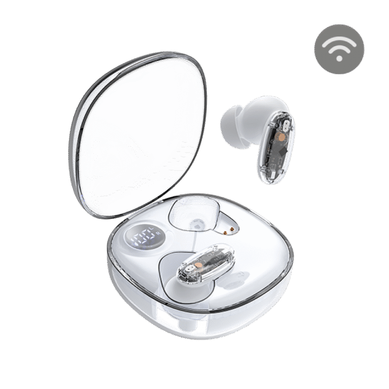 AURICULAR GAMING BLUETOOTH MHIB2 SEMI-TRANSPARENTE BLANCO MARS GAMING