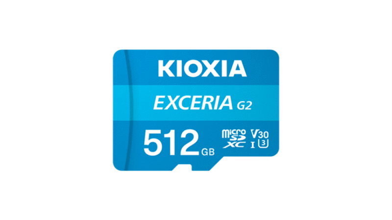 MICRO SD KIOXIA 512GB EXCERIA G2 U3 V30