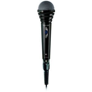 MICROFONO KARAOKE PHILIPS SBCMD110 COLOR NEGRO CABLE 1.5m JACK 3.5 - 6.3 mm MONO