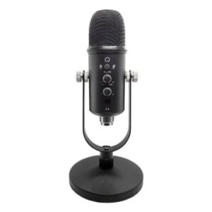 MICROFONO PROFESIONAL+ KEEP OUT XMICPRO500 USB CONTROL DE GANANCIA ENTRADA DE AURICULARES FILTRO WIN