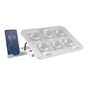 NOTEBOOK COOLER PAD MNBC23 BLANCO MARS GAMING