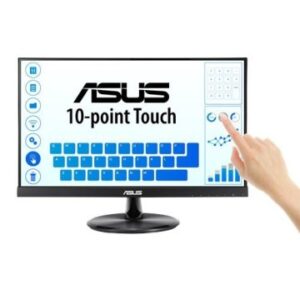 MONITOR 22" TACTIL HDMI VGA ASUS VT229H FHD 5MS ALTAVOCES, Touch TACTIL 10 PUNTOS