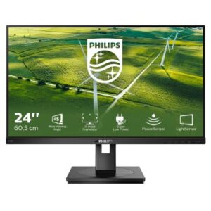 MONITOR 24" DP HDMI DVI VGA PHILIPS 242B1G  IPS FHD 75hz 4ms 250cd VESA 100x100 ALTAVOCES