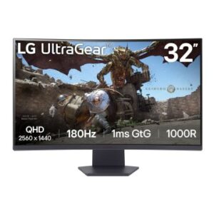 LG 32GS60QC-B  Monitor 32" 180h 1m DP 2xHDMI MM cu