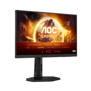 MONITOR 24" DP HDMI AOC 24G4XE FHD 18Hz ,5ms ALTAVOCES GAMING VESA