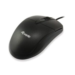 MOUSE EQUIP LIFE 3 BOTONES OPTICO USB NEGRO 1000DPI