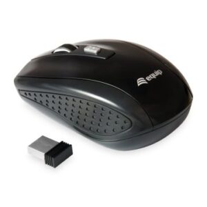 MOUSE EQUIP WIRELESS LIFE OPTICO 2.4Ghz 4 BOTONES COLOR NEGRO DPI 800/1200/1600