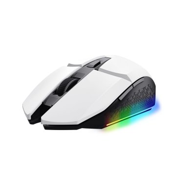 MOUSE TRUST GAMING WIRELESS RGB GXT 110W FELOX 25069 DPI 800-4800 PPP BAT 80h ILUMINACION LED, 6 BOT
