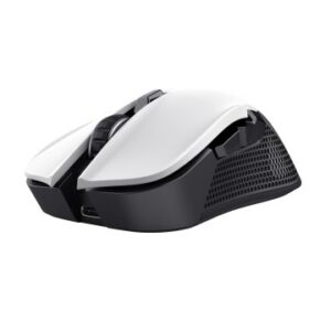 MOUSE TRUST GAMING WIRELESS RGB GXT 923W YBAR RGB 7200DPI 6 BOTONES RECARGABLE 50H COLOR BLANCO 2488