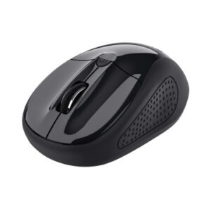 MOUSE TRUST WIRELESS BASICS 4 BOTONES Y RUEDA DESPLAZAMIENTO 800-1600DPI COLOR NEGRO 24658
