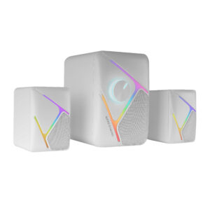 ALTAVOCES BLUETOOTH MS-H21 RGB BLANCO MARS GAMING