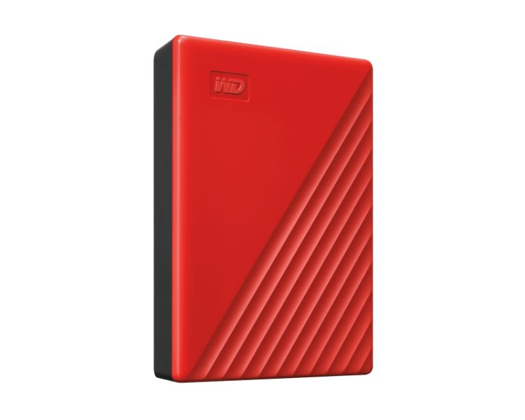 HDD EXTERNO WD 2.5 4 TB 3.1 MY PASSPORT WORLDWIDE RED