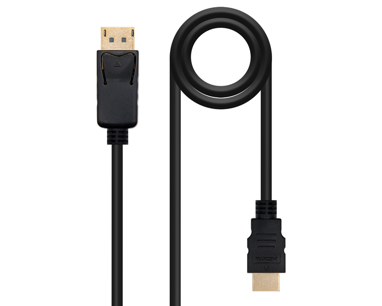 CONVERSOR DISPLAYPORT A HDMI 2 M NANOCABLE