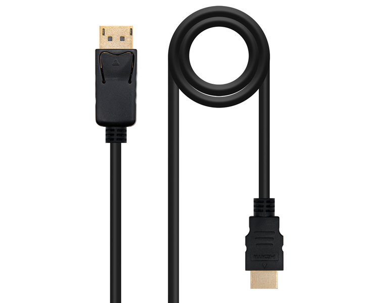 CONVERSOR DISPLAYPORT A HDMI 5 M NEGRO NANOCABLE
