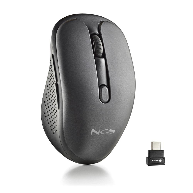 RATON EVO MIX WIRELESS NEGRO NGS
