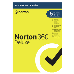 NORTON 360 DELUXE 50GB ES 1 USER 5 DEVICE 12MO **L. ELECTRONICA