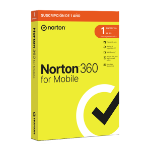 NORTON 360 MOBILE ES 1 USER 1 DEVICE 12MO BOX