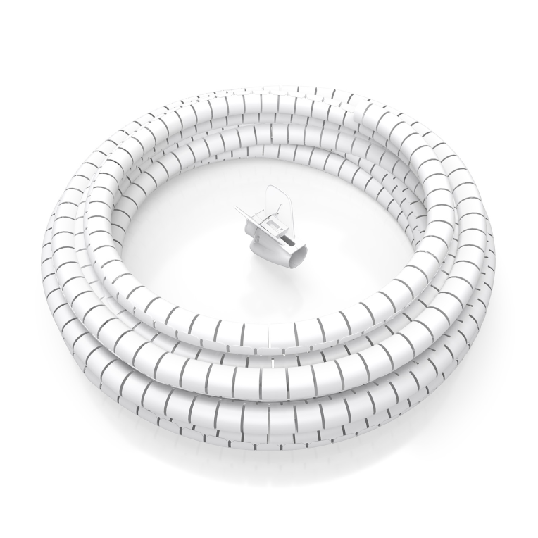 ORGANIZADOR CABLE AISENS EN ESPIRAL 25MM BLANCO 2.0M