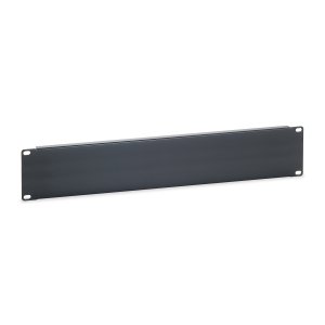 PANEL CIEGO 2U ARMARIO RACK 19" COLOR NEGRO RAL9005