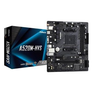 PB ASROCK A520M-HVS Skt AM4 MICROATX VGA HDMI 2xDDR4  USB3,2 1xM.2