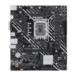 PB ASUS PRIME H610M-K Skt LGA 1700 M-ATX DDR5-5600MHz HDMI DVI VGA 1Xpcie 4.0 1xPCIE 3.0 M.2 GLAN US