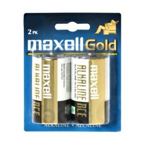 PILAS LR14 MAXELL LR14-B2 GD 1.5V BLISTER 2 UNIDADES (ecotasas incluidas)