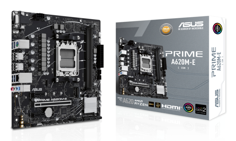 PLACA BASE ASUS PRIME A620M-E CSM AM5 MATX 2XDDR5