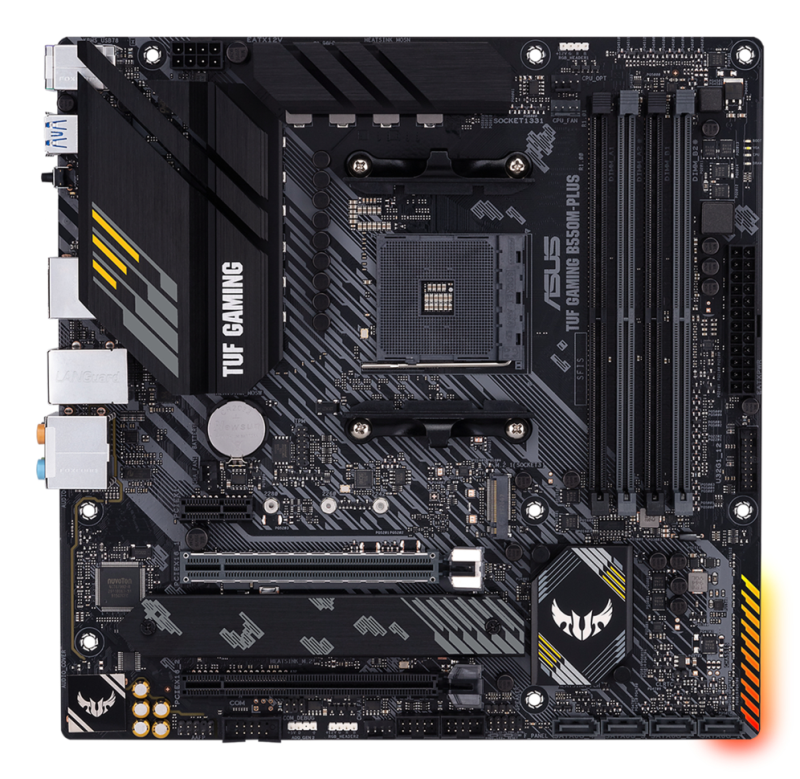 PLACA BASE ASUS TUF GAMING B550M-PLUS AM4 MATX 4XDDR4