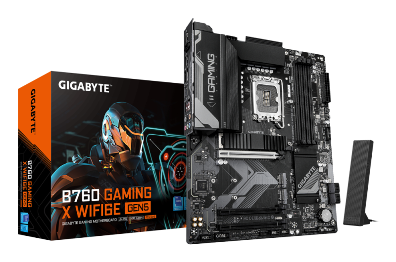 PLACA BASE GIGABYTE B760M G X WF6E 1700 MATX 4XDDR5