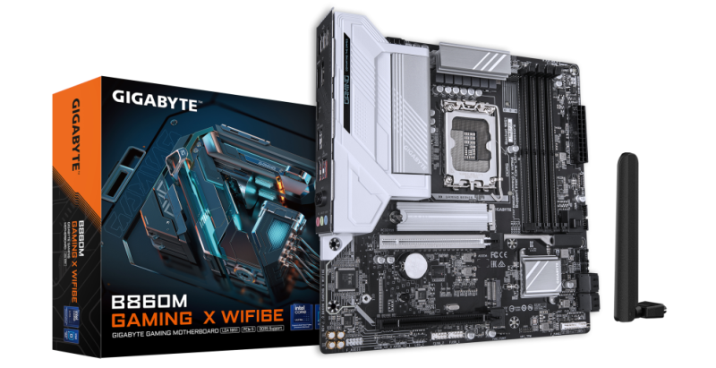 PLACA BASE GIGABYTE B860M GAMING X WIFI6E 1.0