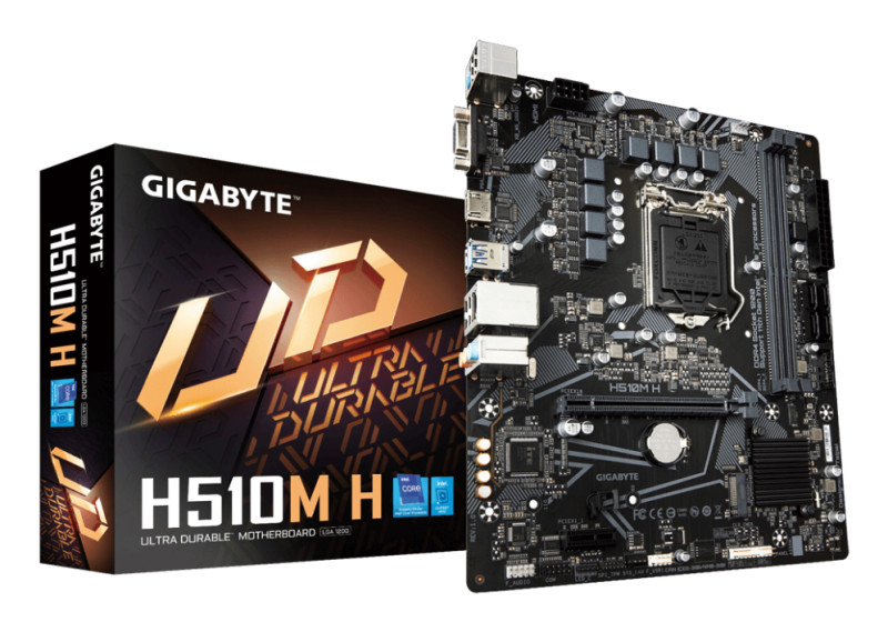 PLACA BASE GIGABYTE H510M H 1.0 1200 MATX 2XDDR4