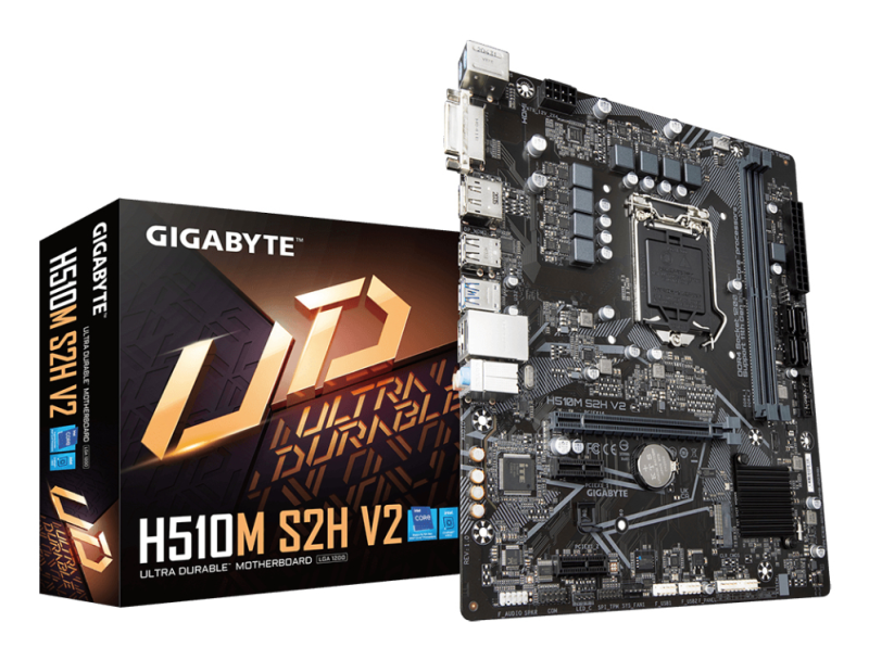 PLACA BASE GIGABYTE H510M S2H V2 1200 MATX 2XDDR4