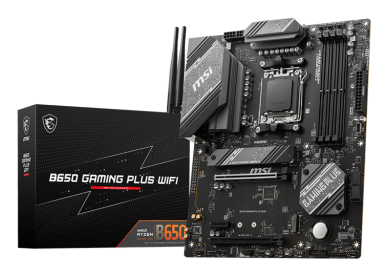 PLACA BASE MSI B650 GAMING PLUS WIFI AM5 ATX 4XDDR5