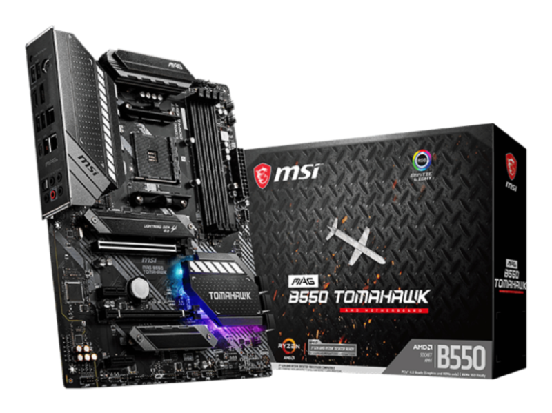 PLACA BASE MSI MAG B550 TOMAHAWK AM4 ATX