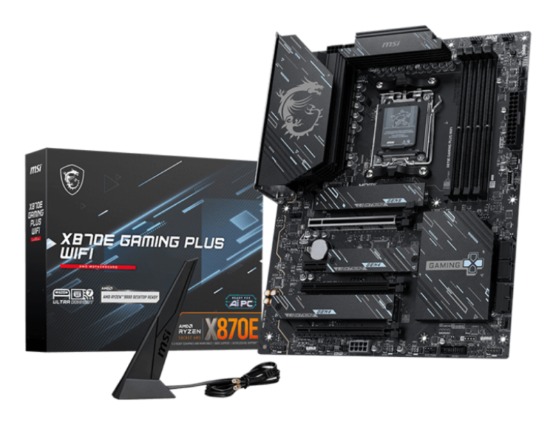 PLACA BASE MSI MPG X870E GAMING PLUS WIFI ATX AM5 4XDDR5