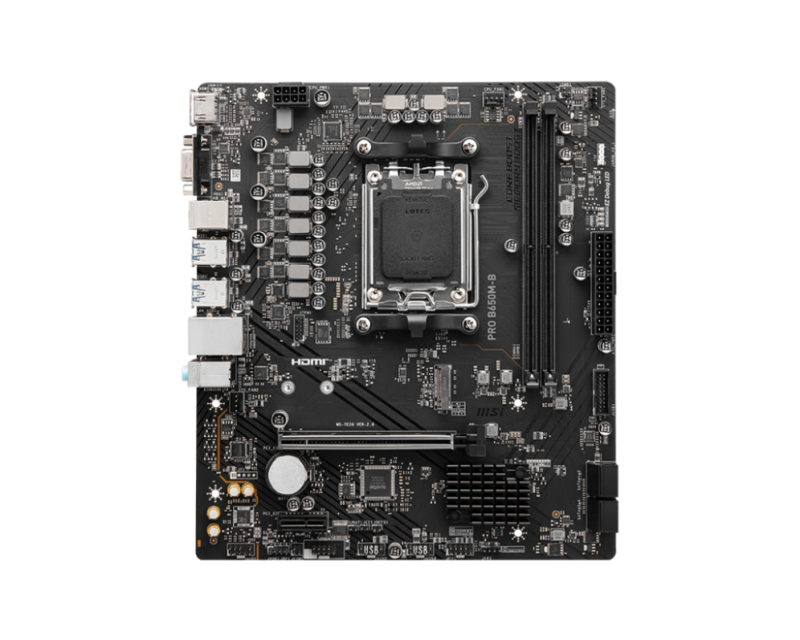 PLACA BASE MSI PRO B650M-B AM5 MATX 2XDDR5