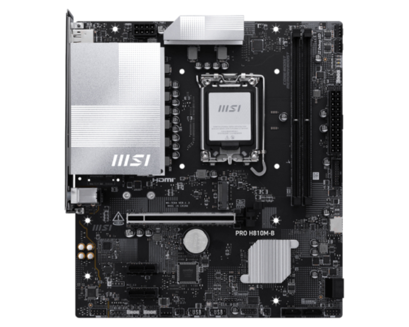 PLACA BASE MSI PRO H810M-B 1700 MATX 2XDDR4