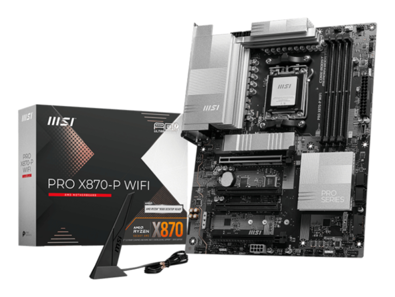 PLACA BASE MSI PRO X870-P WIFI ATX AM5 4XDDR5