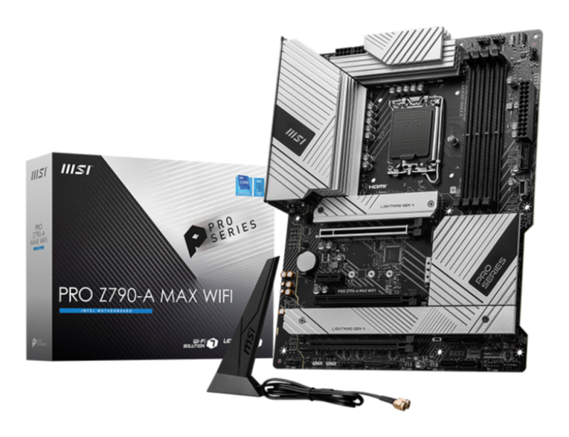 PLACA BASE MSI PRO Z790-A MAX WIFI 1700 ATX 4XDDR5