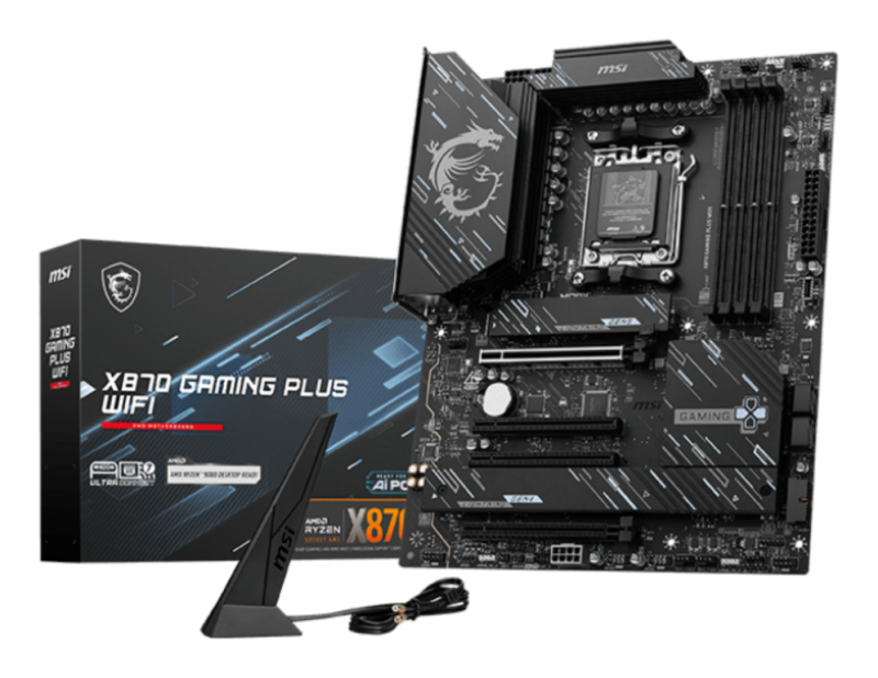 PLACA BASE MSI X870 GAMING PLUS WIFI  ATX AM5 4XDDR5