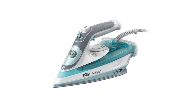 PLANCHA DE VAPOR BRAUN TEXSTYLE 5 SI5017GR 2700W GRIS-TURQUESA