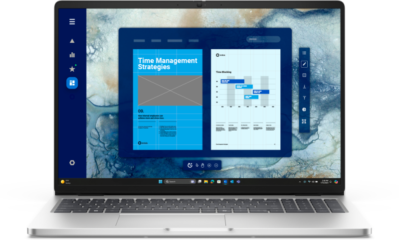 PORTATIL DELL PRO 16  PC16250 U7-255U 32GB 1TB 16" W11P