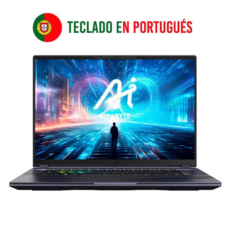 PORTATIL GIGABYTE AORUS 16X ASG-53PTC64SH i7-14650HX 4070 32GB SSD1TB+16"W11