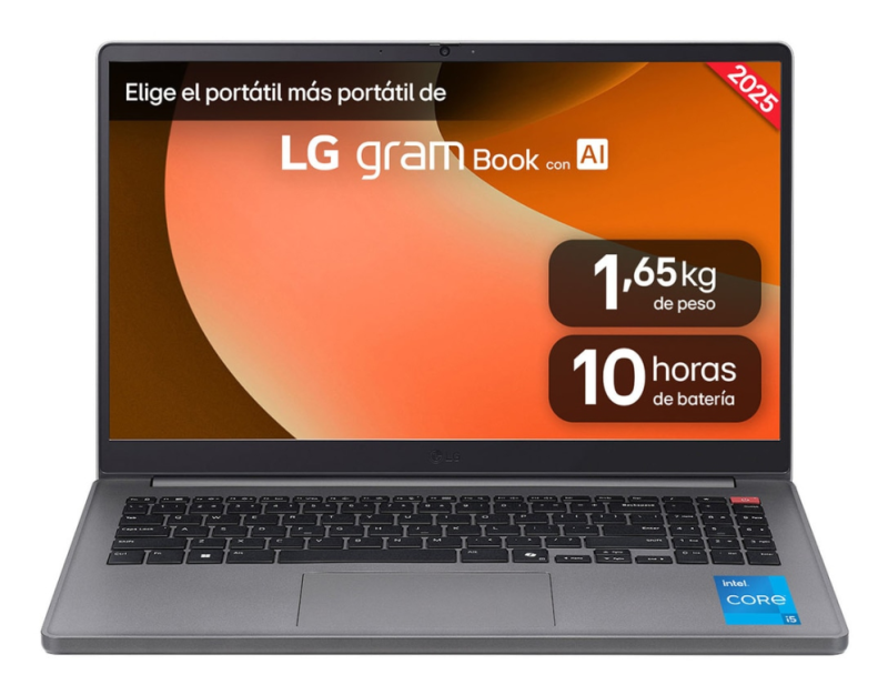 PORTATIL LG GRAM I5-1334U 16GB 512GB 15,6" FREEDOS