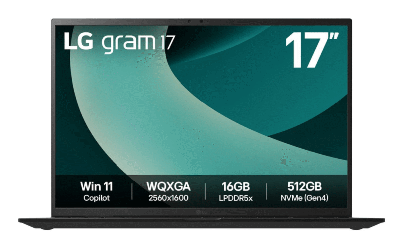 PORTATIL LG GRAM U7-255H 32GB 1TB 17" WQXGA W11H